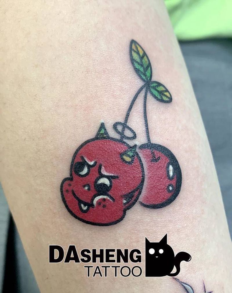 一斤挺贵的纹身图片_手臂Old School纹身图案