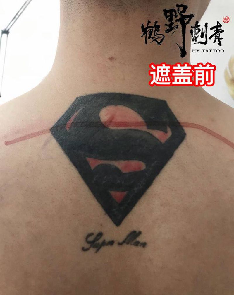 艺妓纹身图片_背部新传统艺妓纹身图案