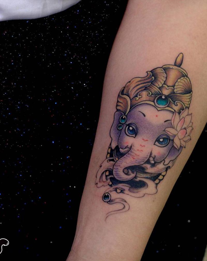 伤疤遮盖纹身图片_手臂新传统纹身图案