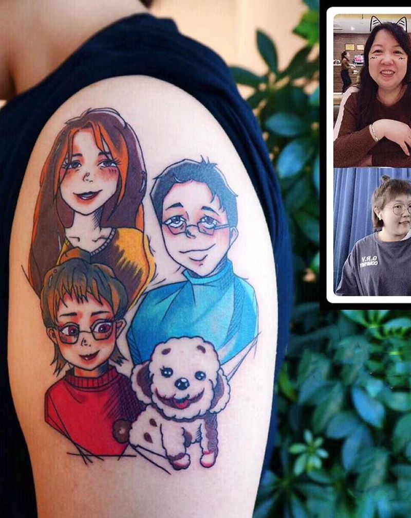 原创设计 全家福