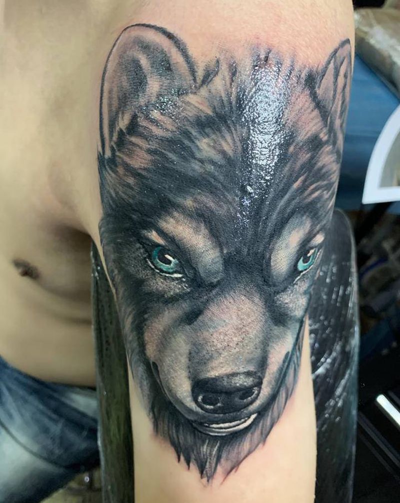 覆盖纹身图片_手臂欧美写实纹身图案