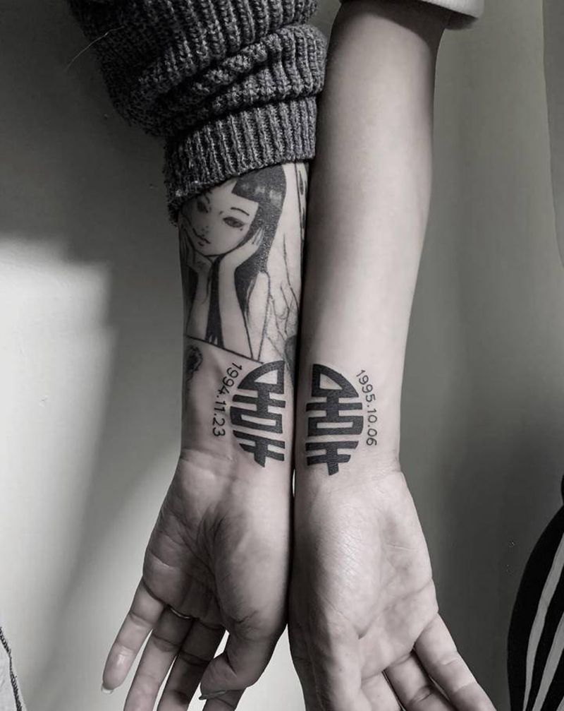 小清新纹身图片_手臂新传统纹身图案