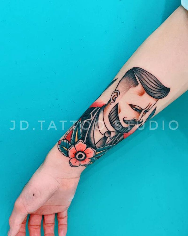 os纹身图片_Old School纹身图案