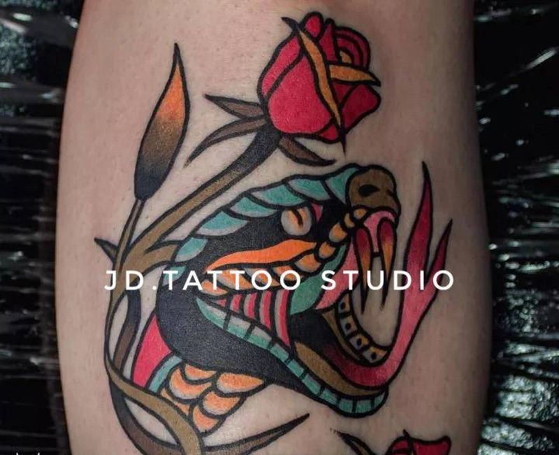 old school纹身图片_手臂Old School纹身图案