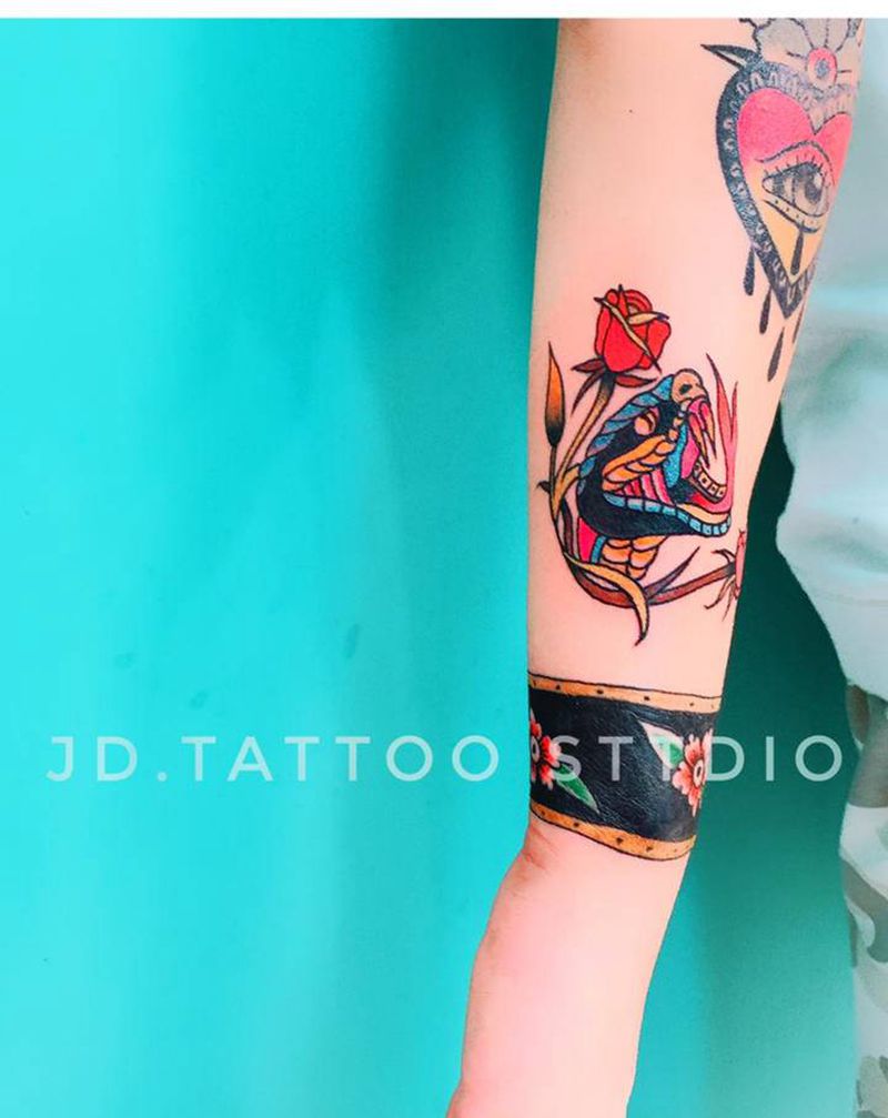 old school纹身图片_手臂Old School纹身图案