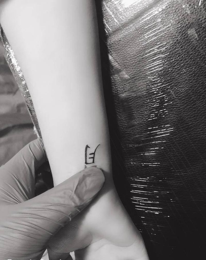 小清新纹身图片_手臂小清新纹身图案