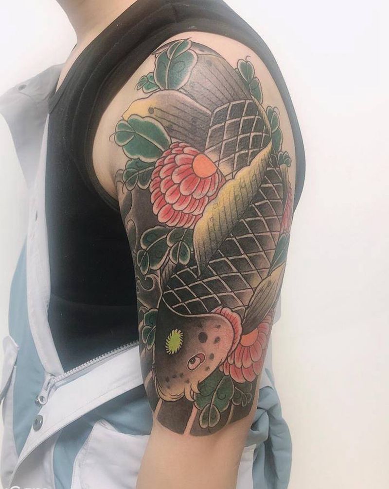 遮盖纹身图片_手臂老传统纹身图案