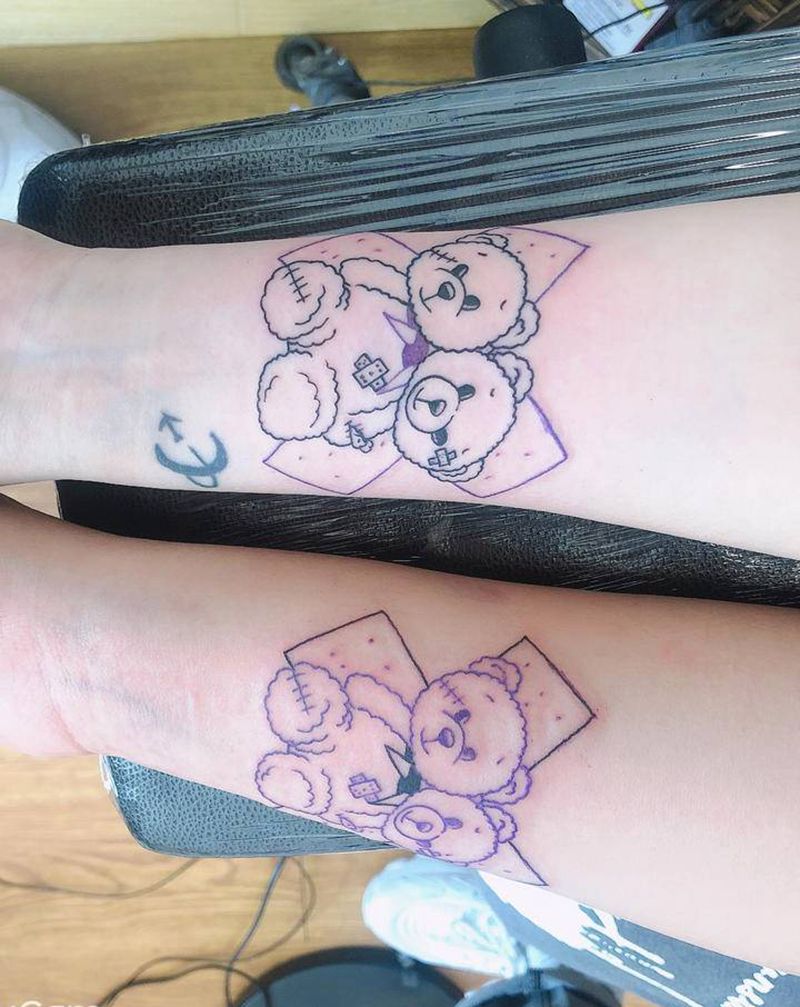 小清新纹身图片_手臂小清新纹身图案