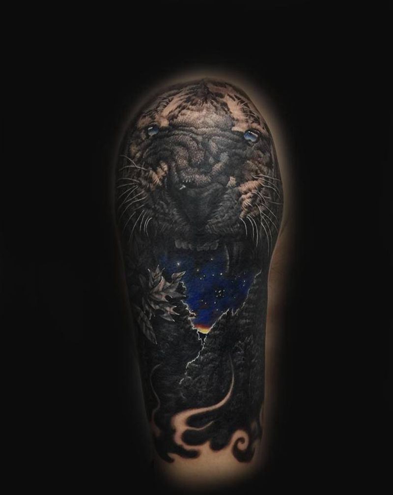 遮盖纹身图片_手臂纹身图案