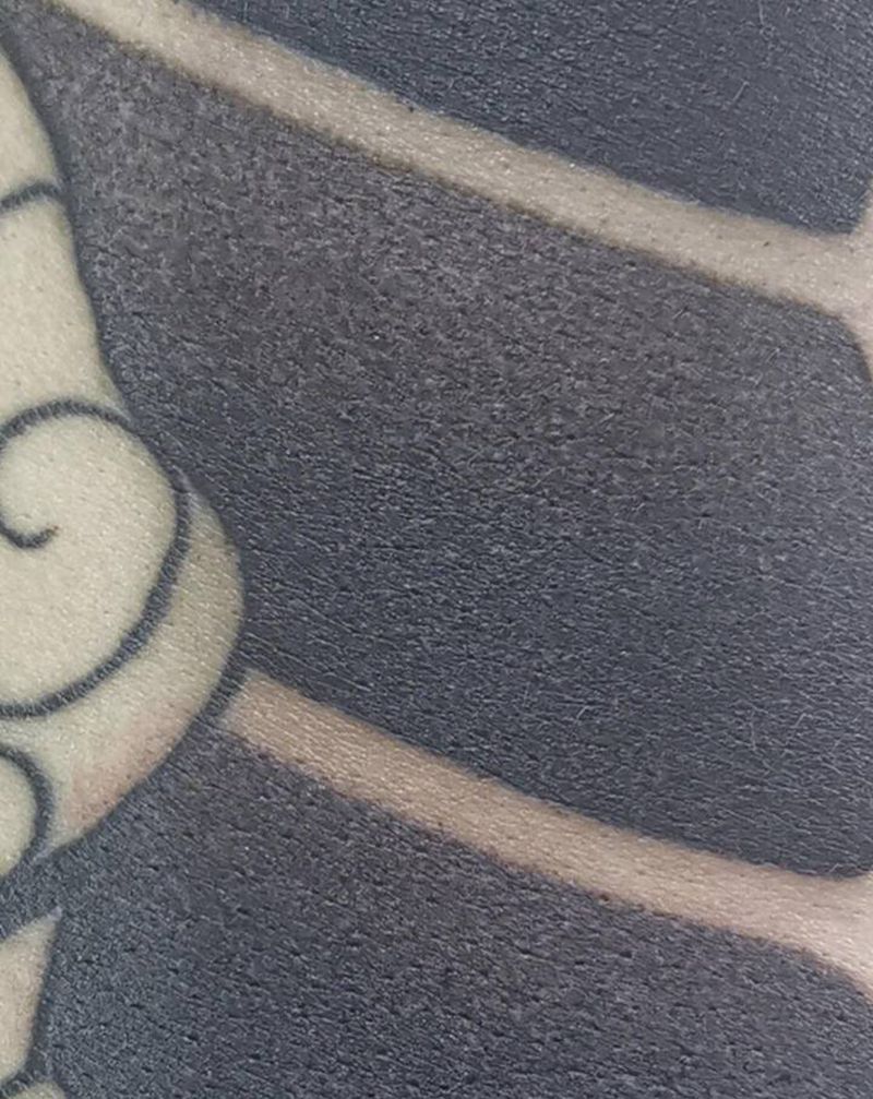 日式风格纹身图片_背部脚部纹身图案