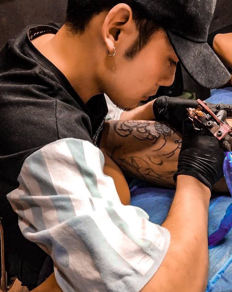 工作照纹身图片_新传统纹身图案