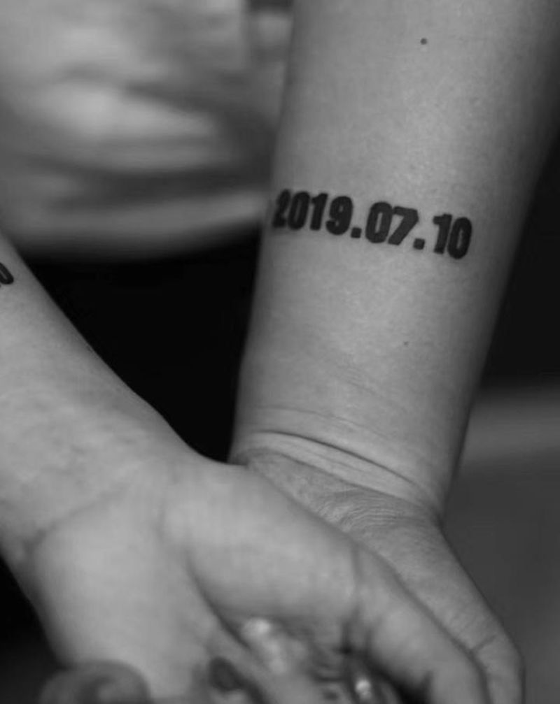 字母纹身纹身图片_手臂纹身图案