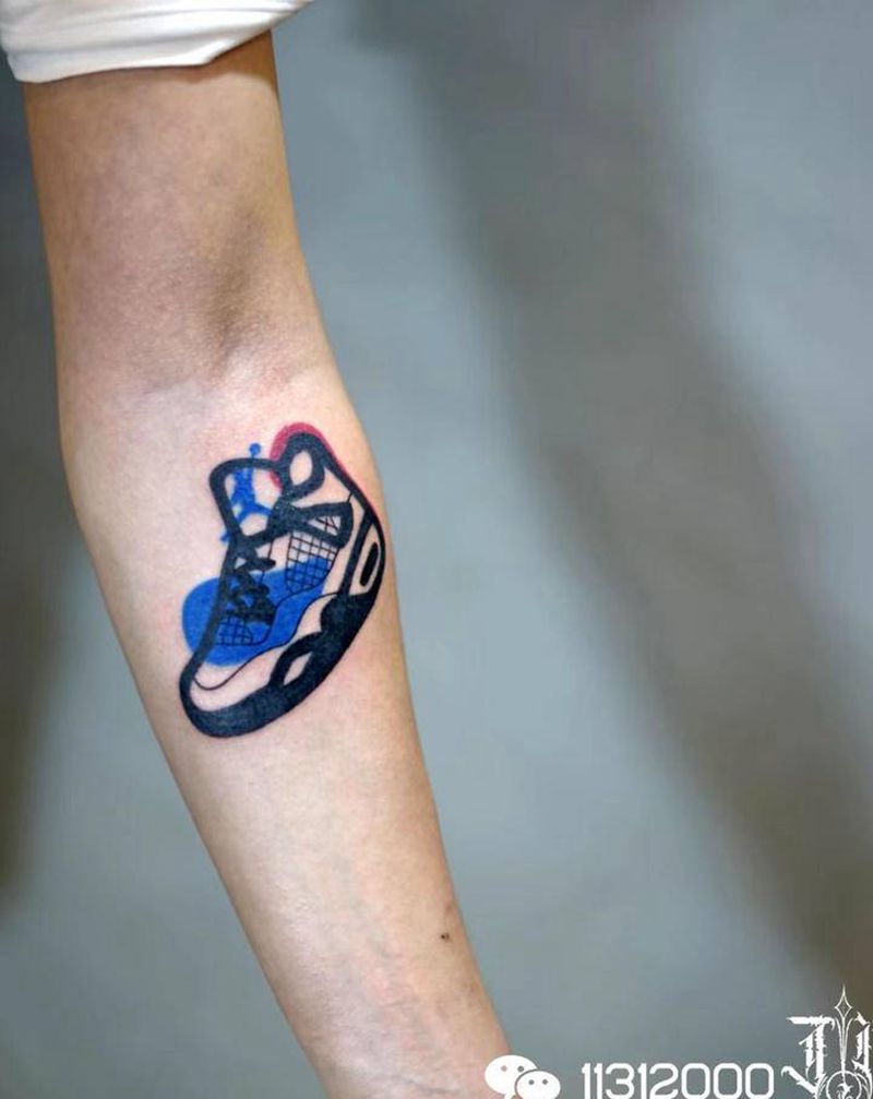 old school球鞋纹身图片_Old School纹身图案