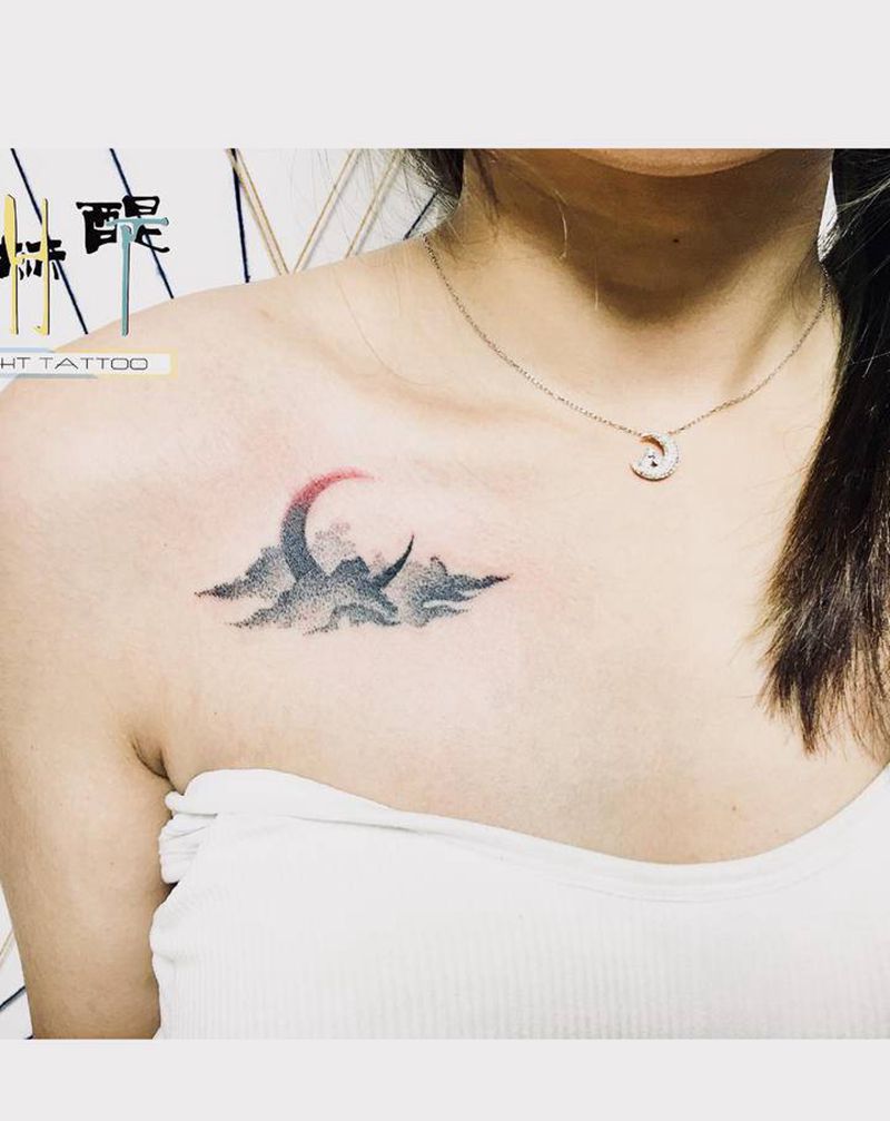 客自带图，点刺风格小清新 