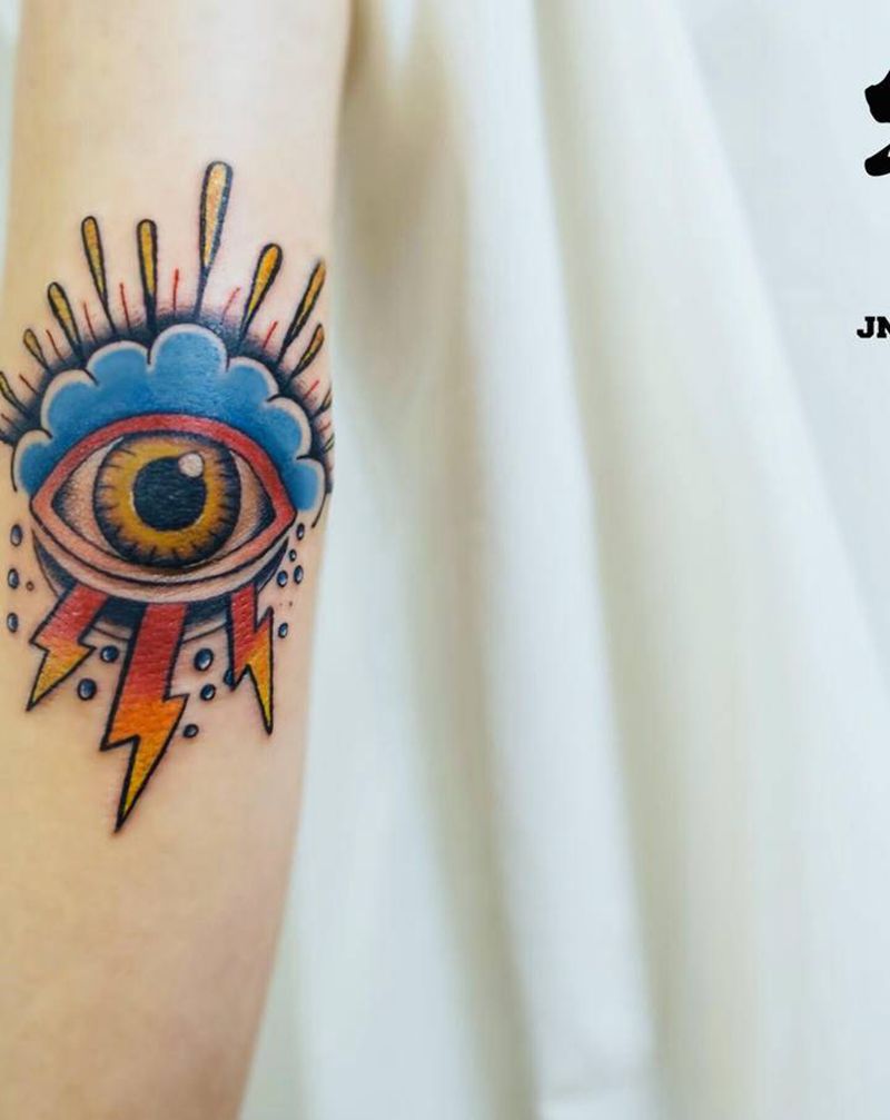 客人自选小图纹身图片_手臂Old School纹身图案