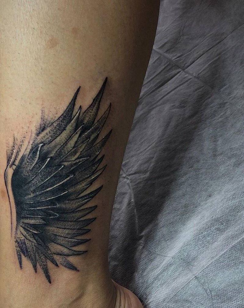 遮盖 耗时1.5h纹身图片_腿部纹身图案