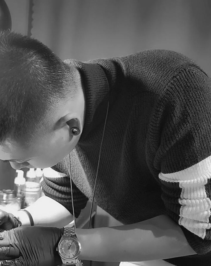 工作照纹身图片_老传统纹身图案