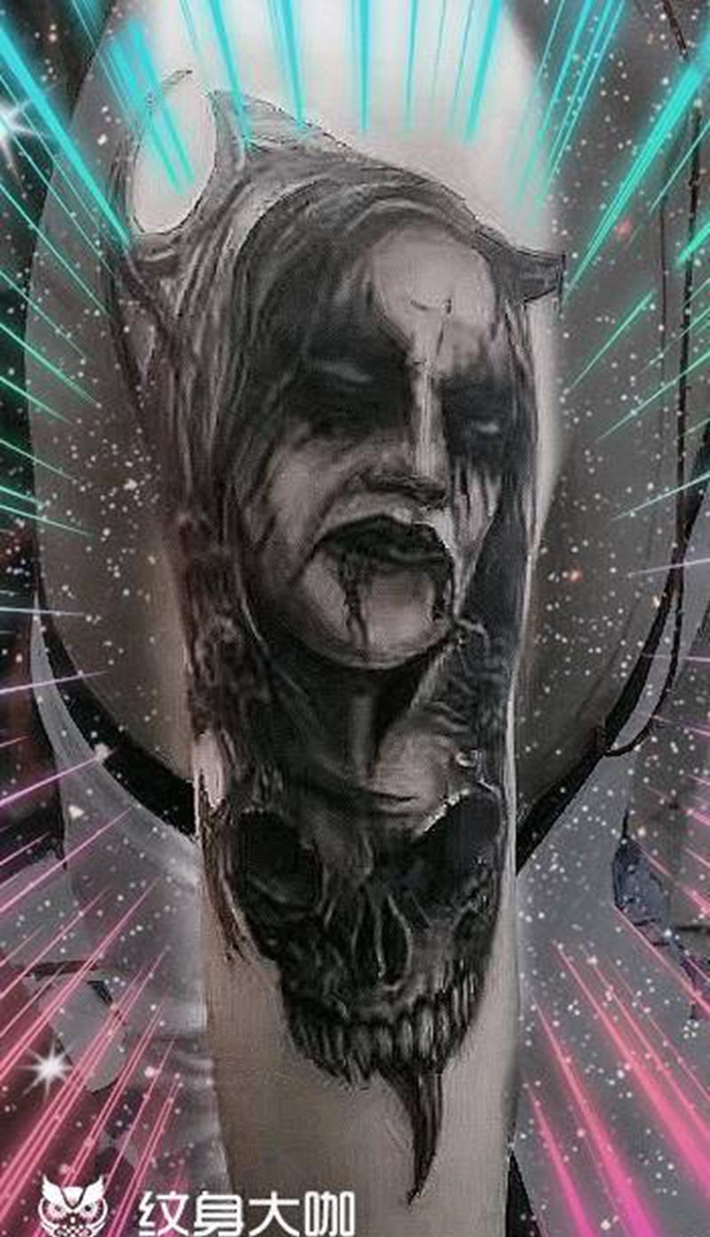 欧美纹身图片_手臂欧美写实纹身图案