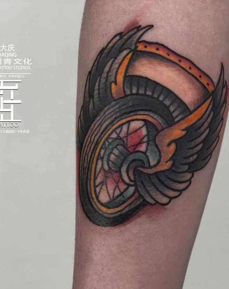 凯泽老师作品纹身图片_手臂New SchoolOld School纹身图案