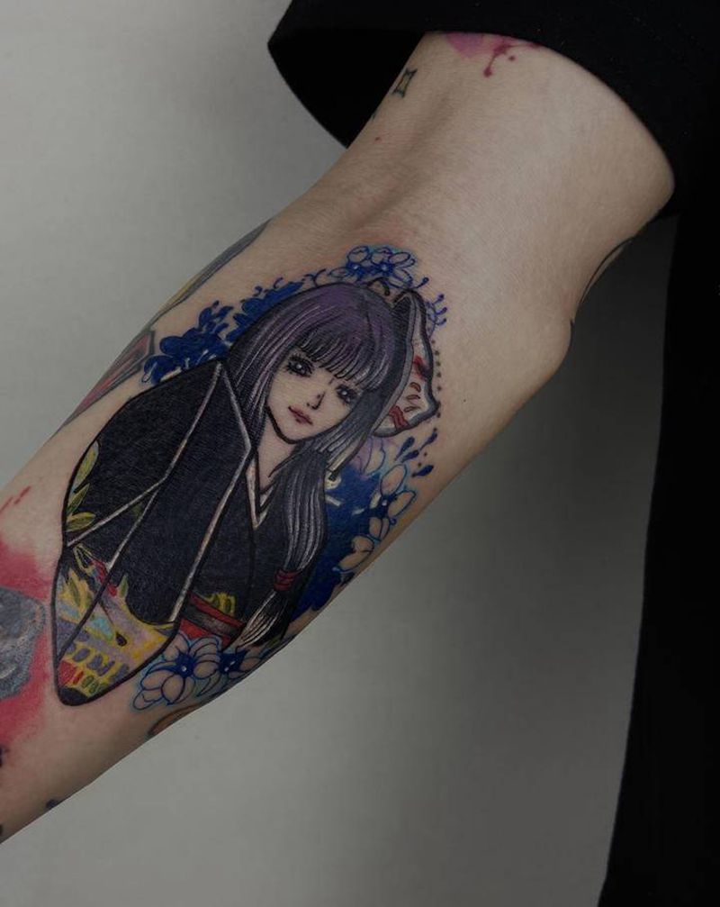 修改失败纹身纹身图片_手臂Old School纹身图案