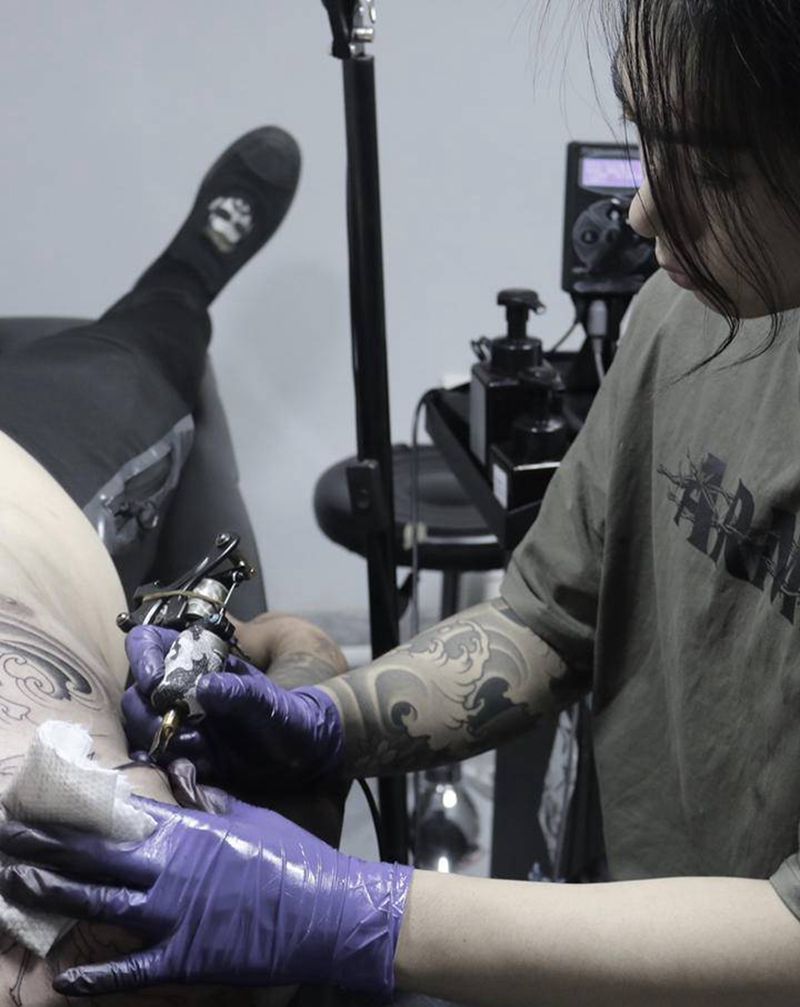 发张花絮工作照