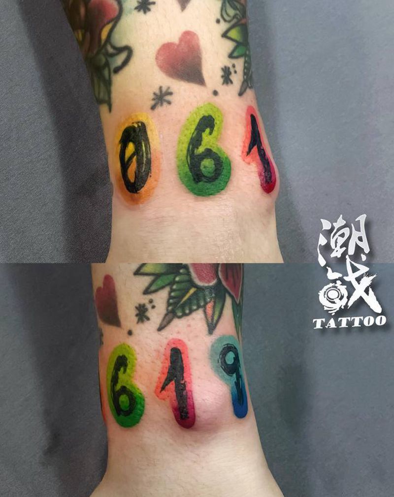 旧纹身美化纹身图片_手臂New School纹身图案