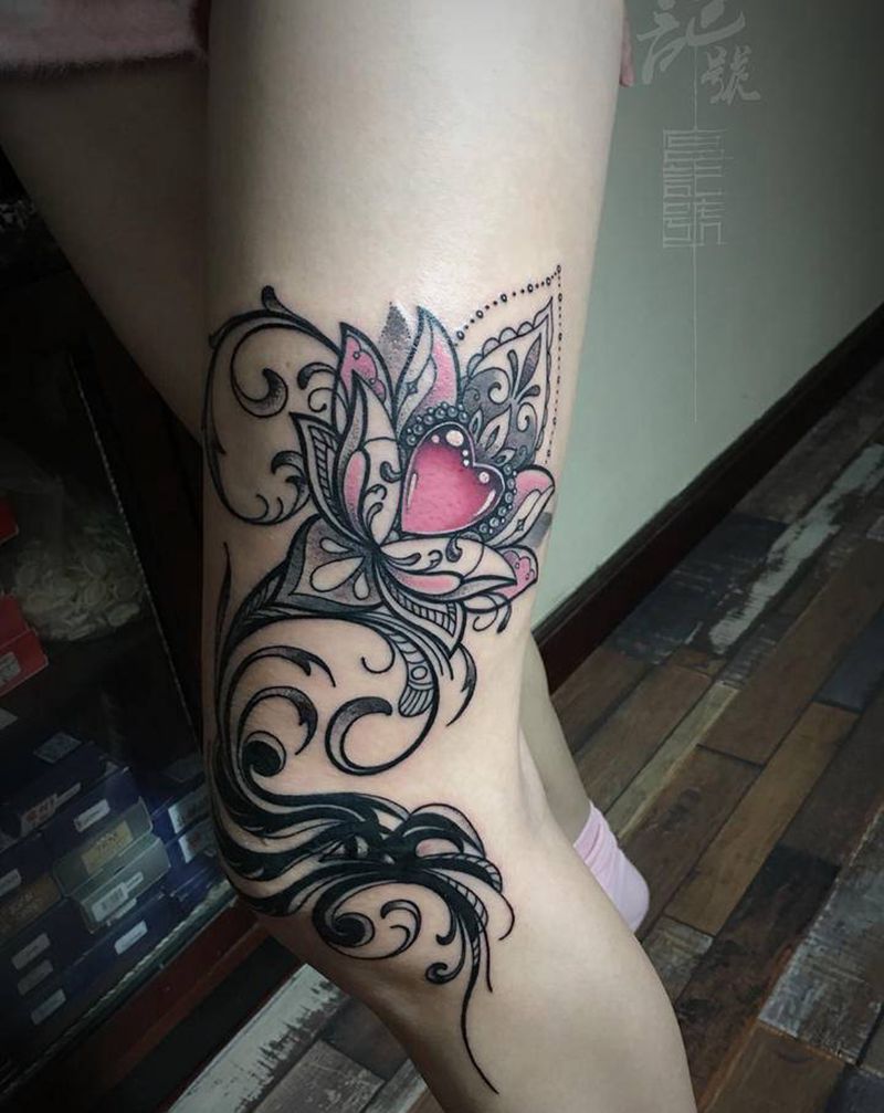 修改+添加= perfect纹身图片_手臂背部新传统点刺纹身图案