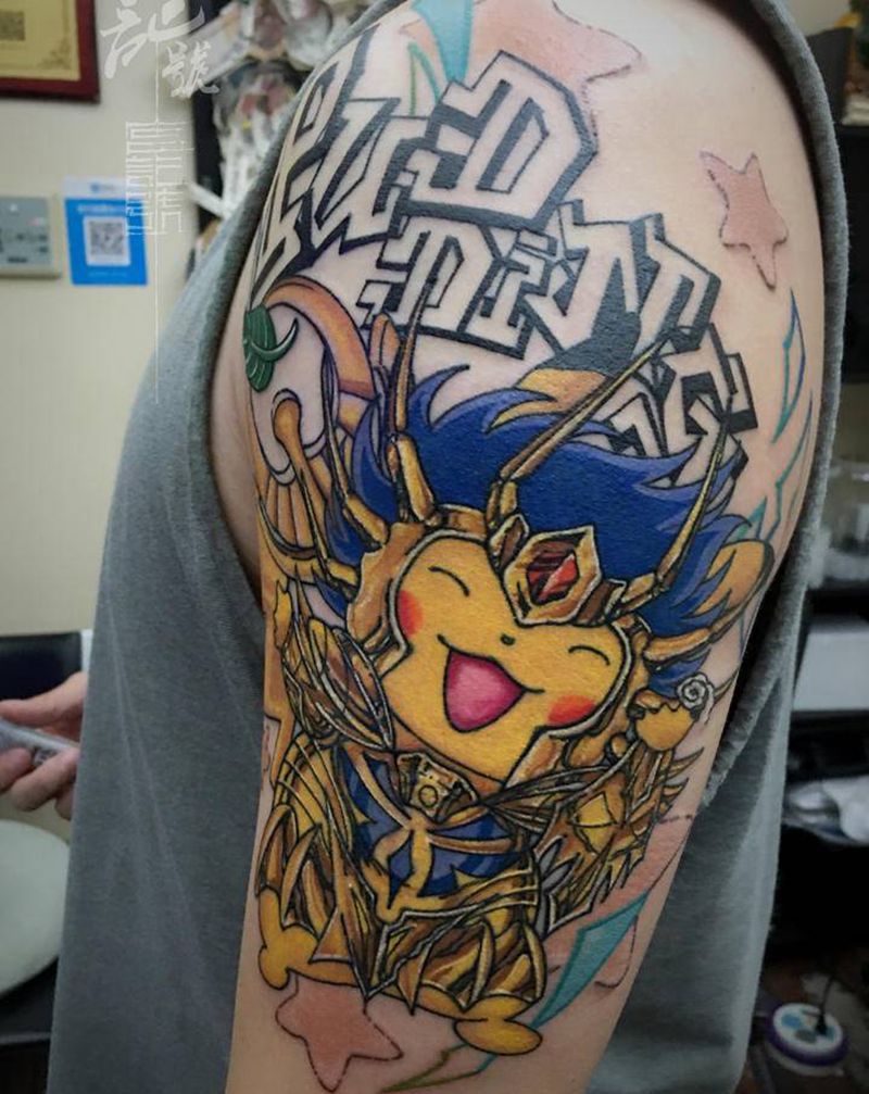 保证你没见过这么玩的!纹身图片_腰部腿部欧美写实水彩纹身图案