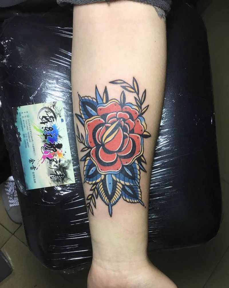 meigui纹身图片_手臂纹身图案