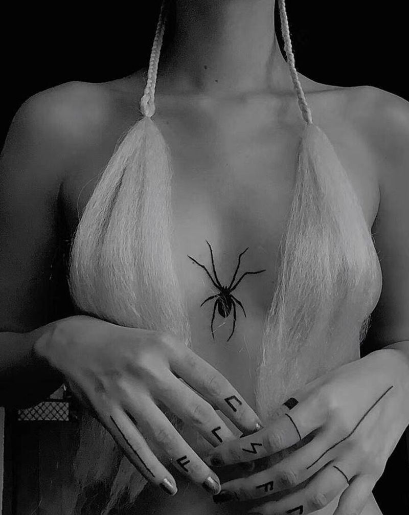 小图集合纹身图片_手臂胸部图腾纹身图案