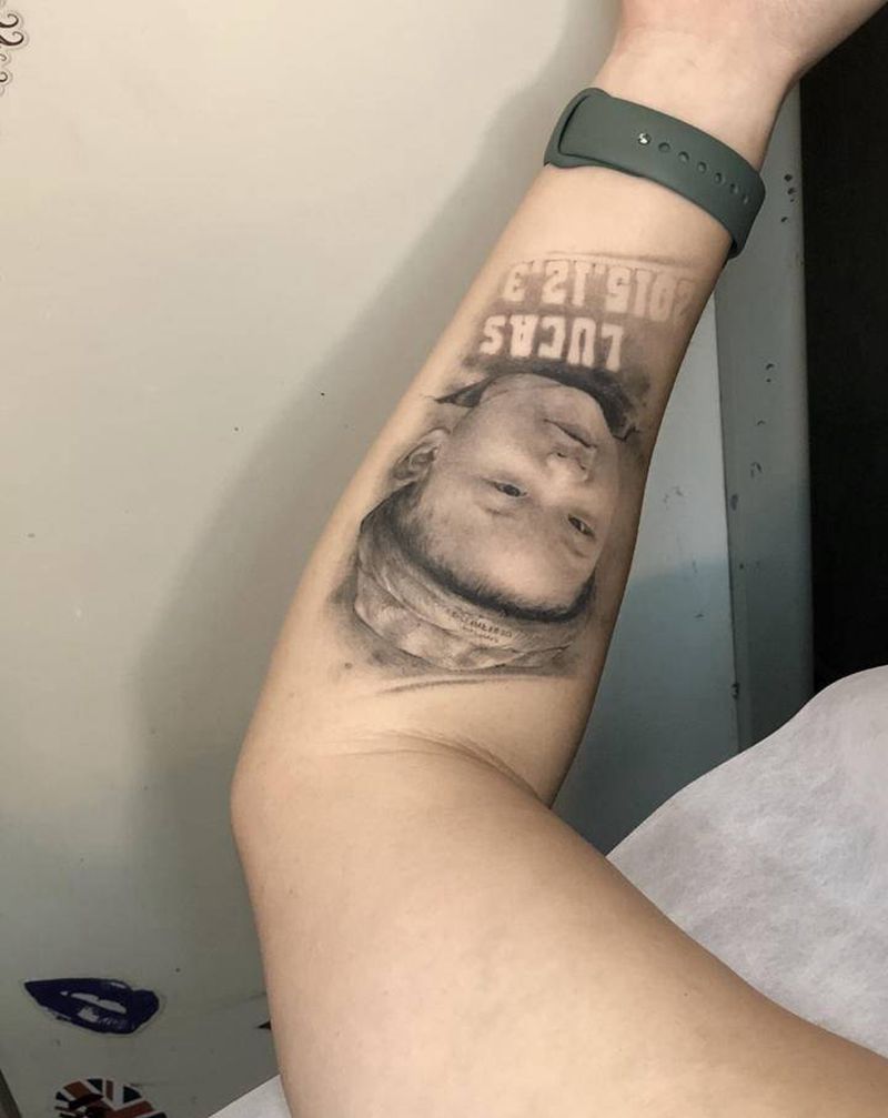 随手拍，原图，纹身图片_手臂欧美写实纹身图案