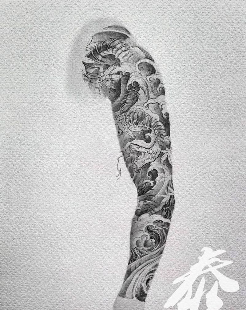 待约，价格优惠纹身图片_手臂新传统纹身图案