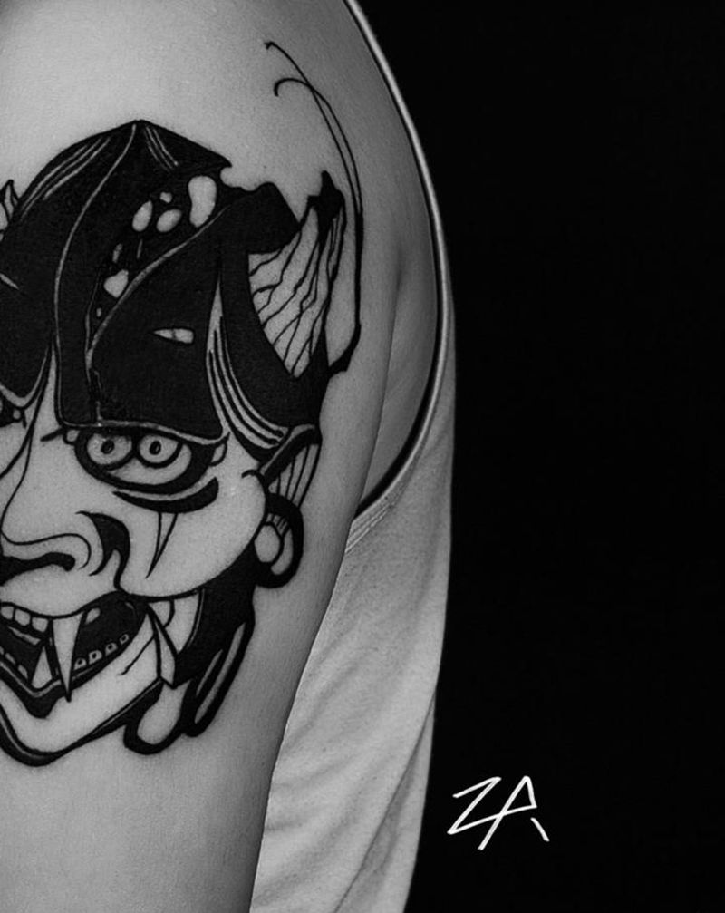 双瞳纹身图片_手臂图腾遮盖纹身图案