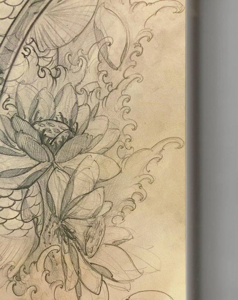 花好纹身图片_手臂新传统纹身图案