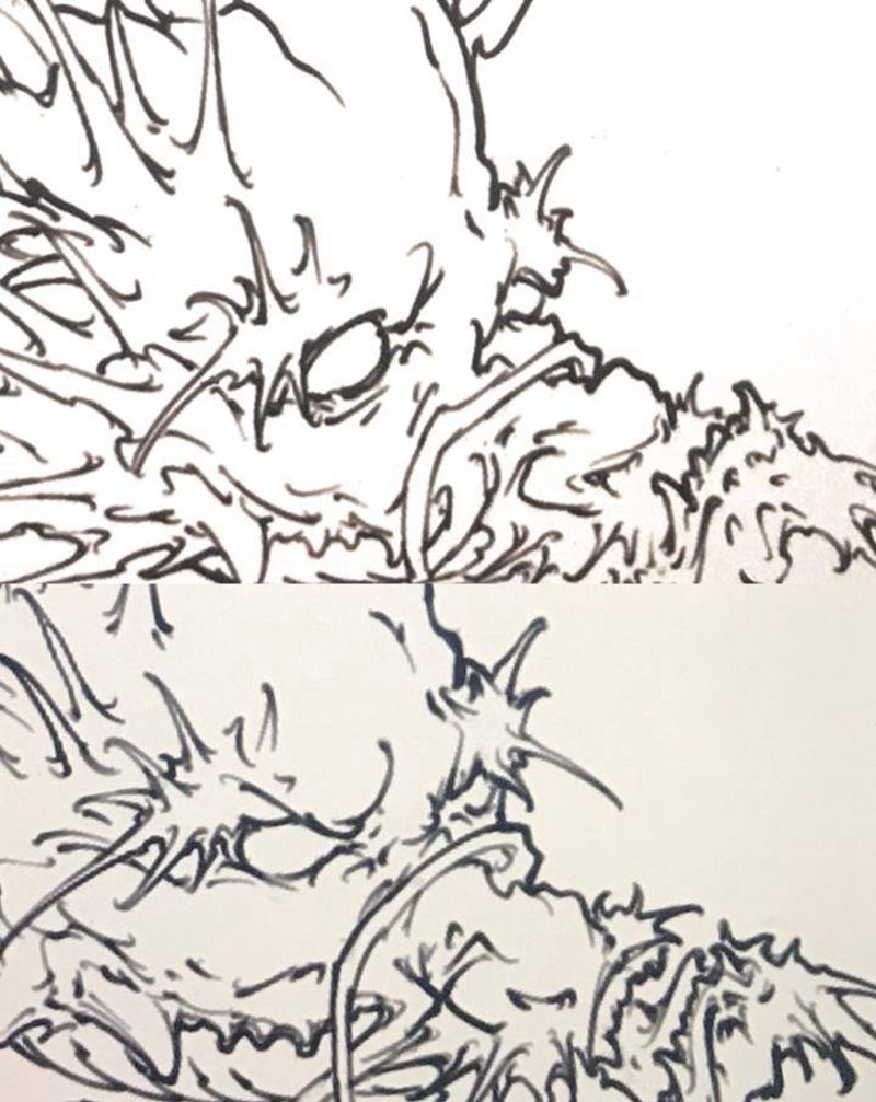 客稿纹身图片_腹部腰部新传统纹身图案