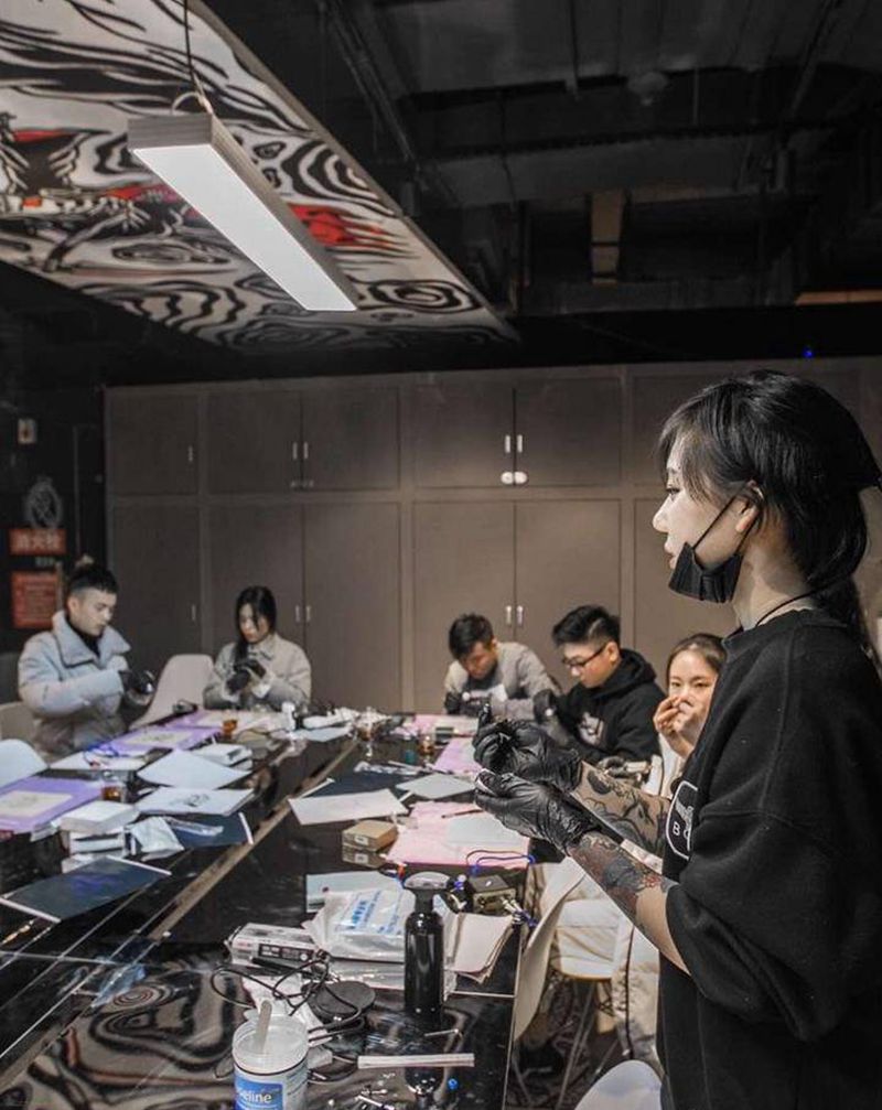 上公开课纹身图片_体验假皮纹身图案