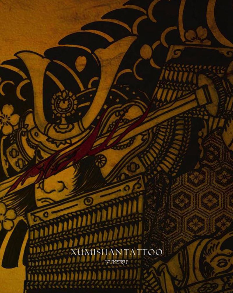 大悪克星/客稿纹身图片_手臂老传统纹身图案