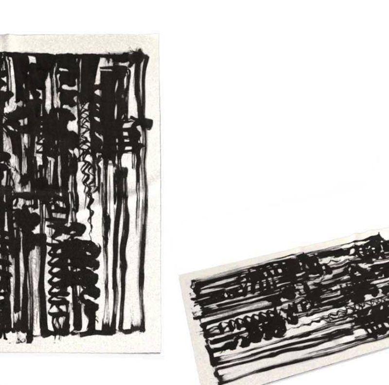 一块破布_纹身图片_水墨几何纹身图案