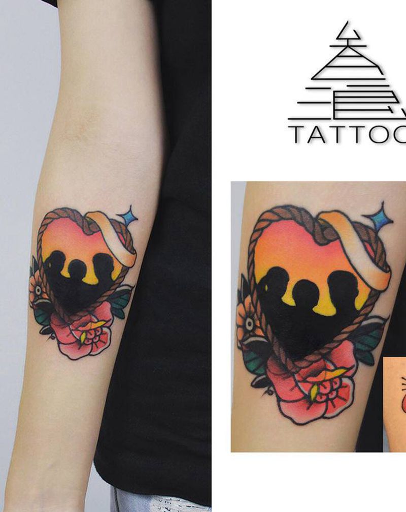 home纹身图片_Old School纹身图案