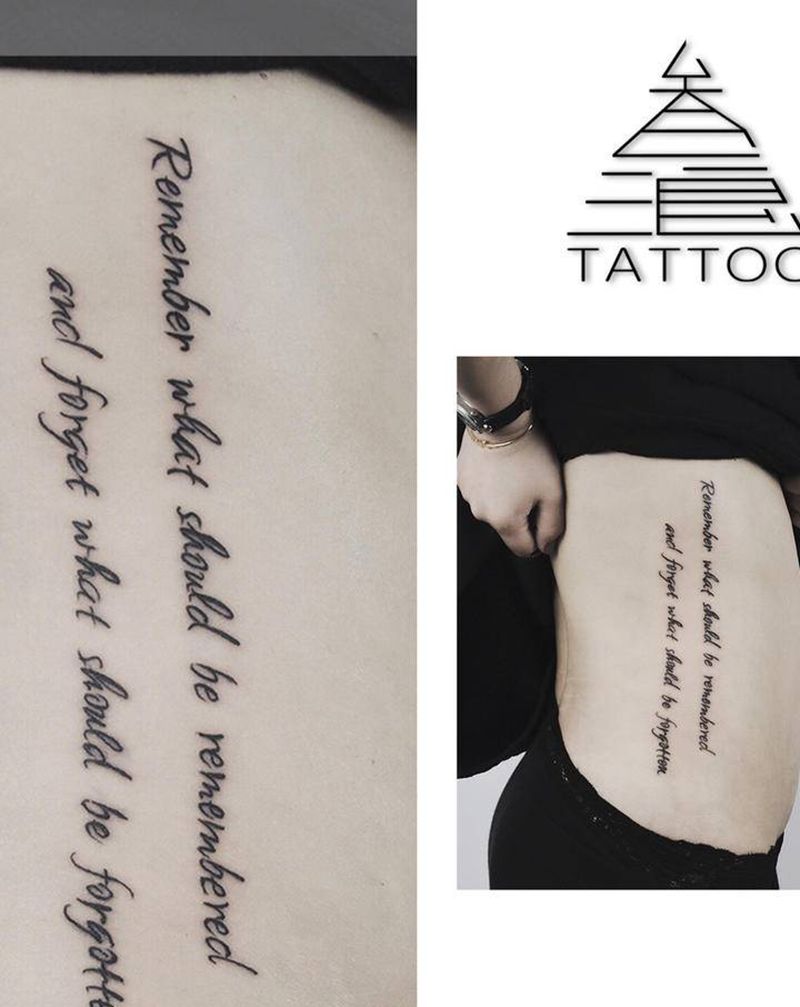 字母纹身图片_花体字纹身图案