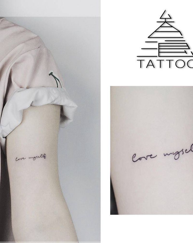 字母纹身图片_手臂纹身图案