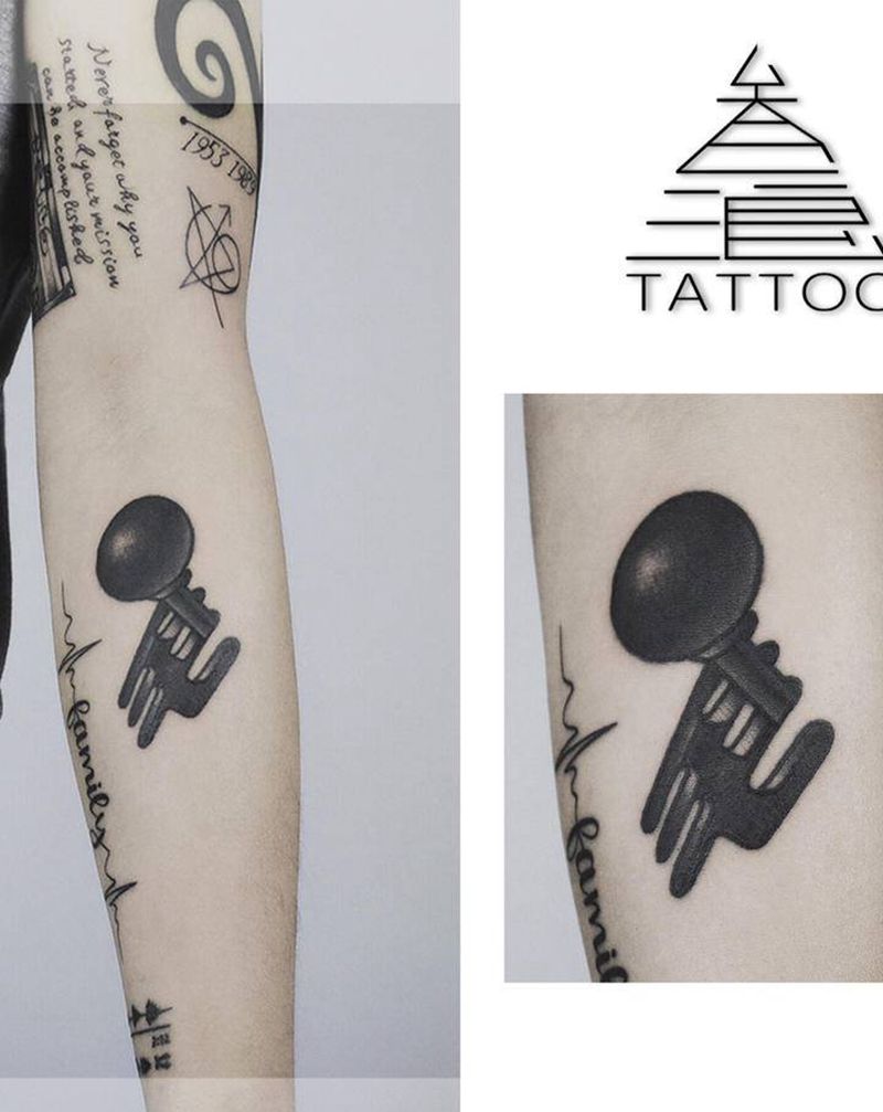 暗黑纹身图片_手臂纹身图案