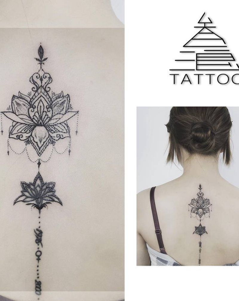 添加纹身图片_背部纹身图案