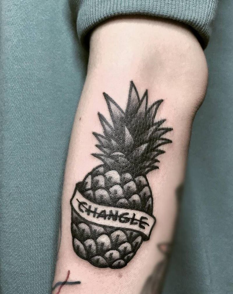 叁浪作品｜old school纹身图片_手臂Old School纹身图案