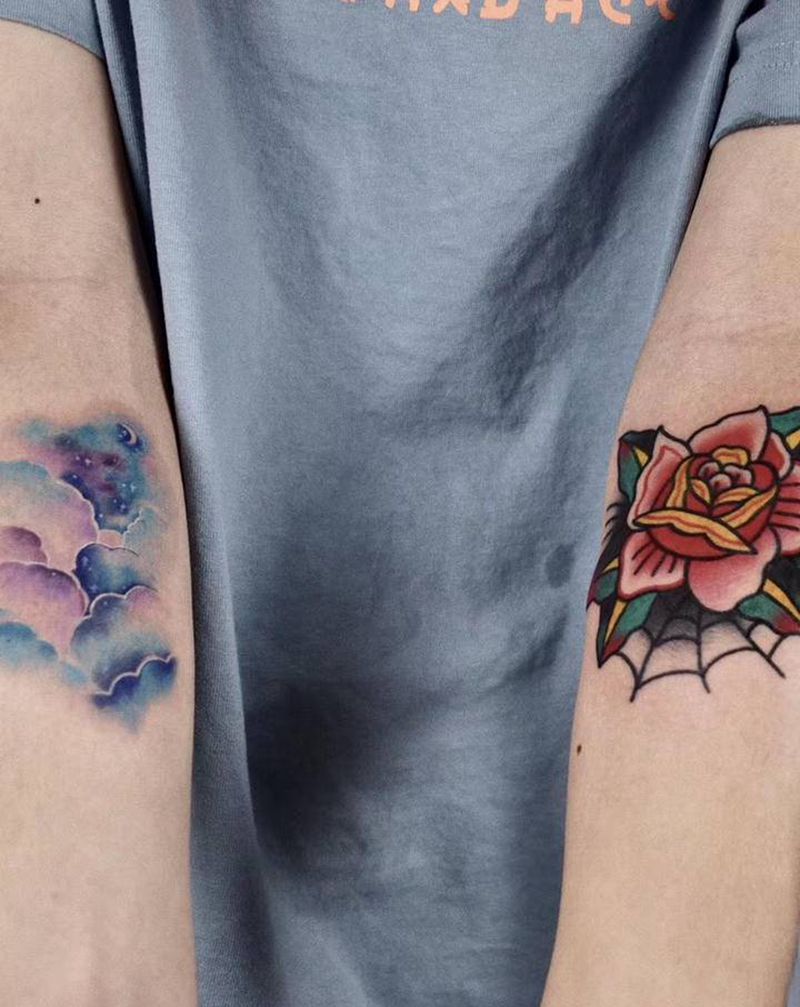 叁浪作品纹身图片_手臂纹身图案