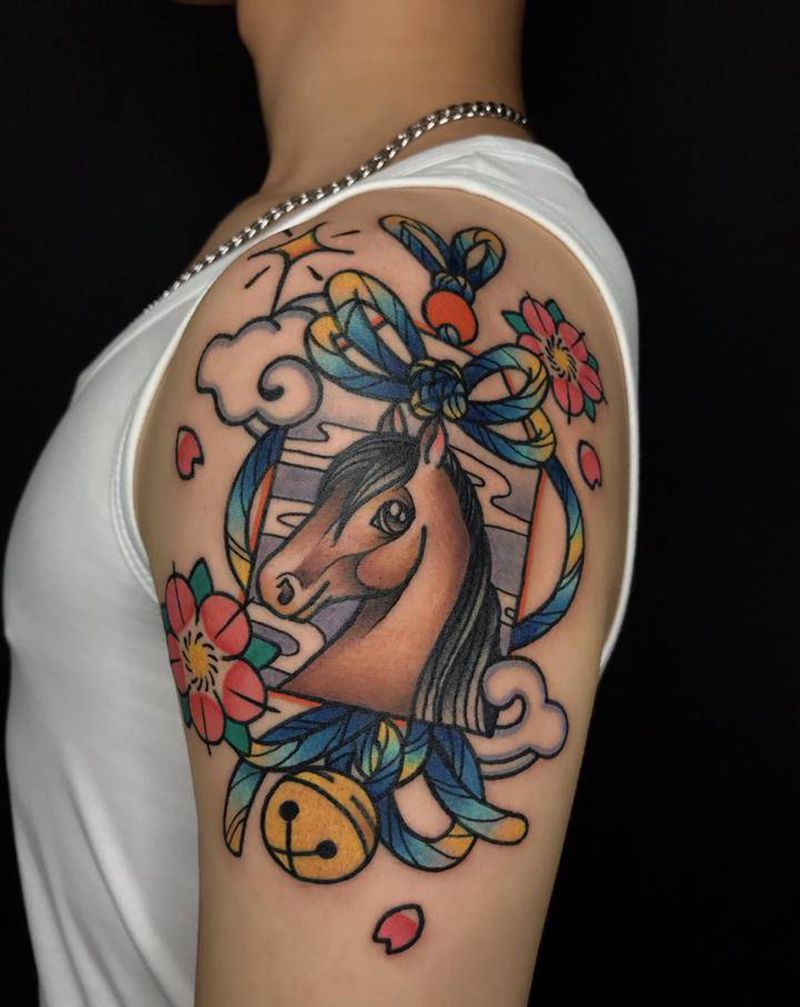 叁浪作品纹身图片_Old School纹身图案