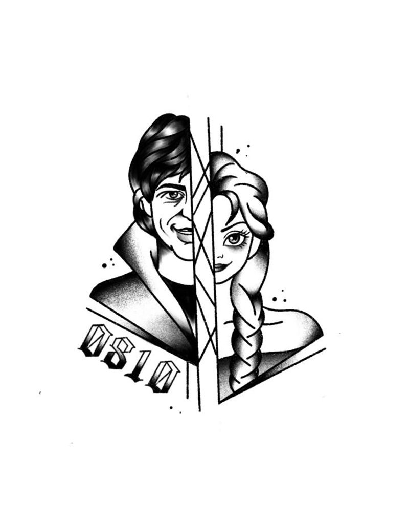 叁浪old school纹身图片_Old School纹身图案