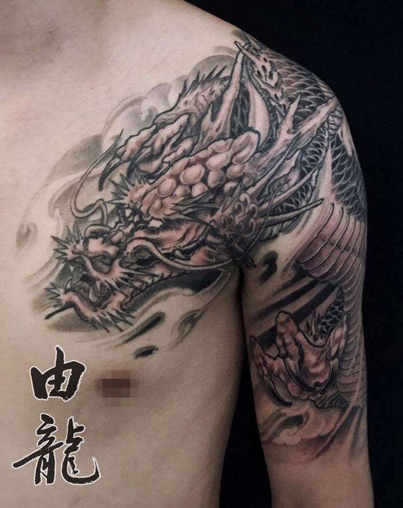 图纸非原创纹身图片_新传统纹身图案