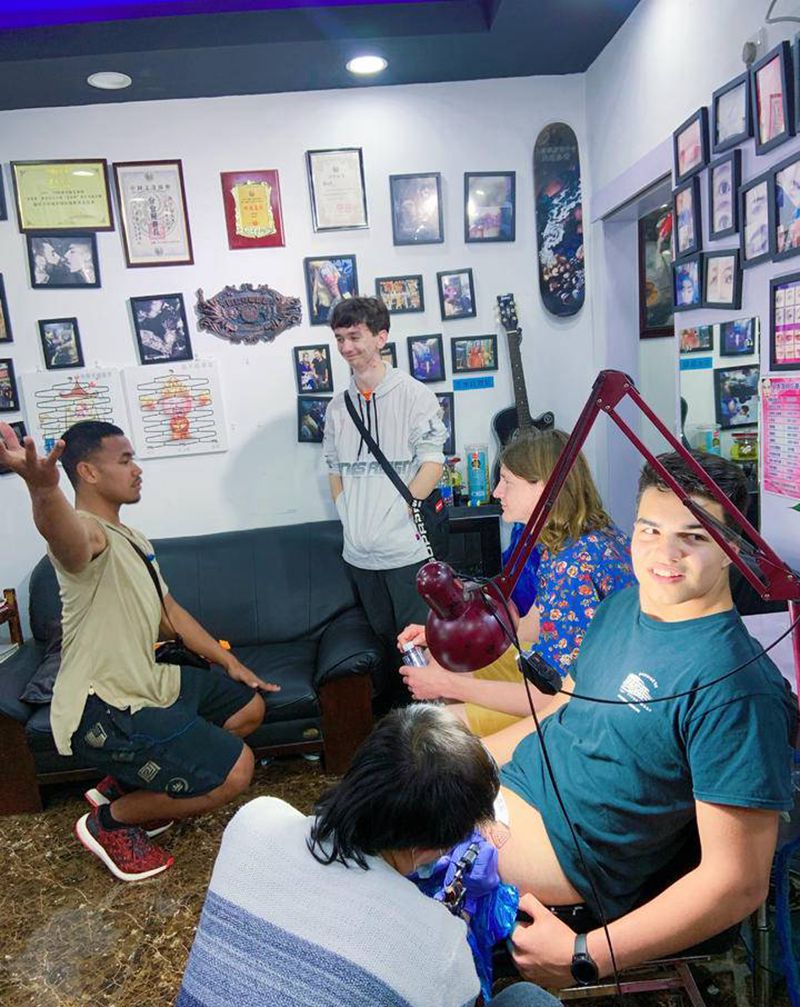 欧美纹身图片_New School纹身图案