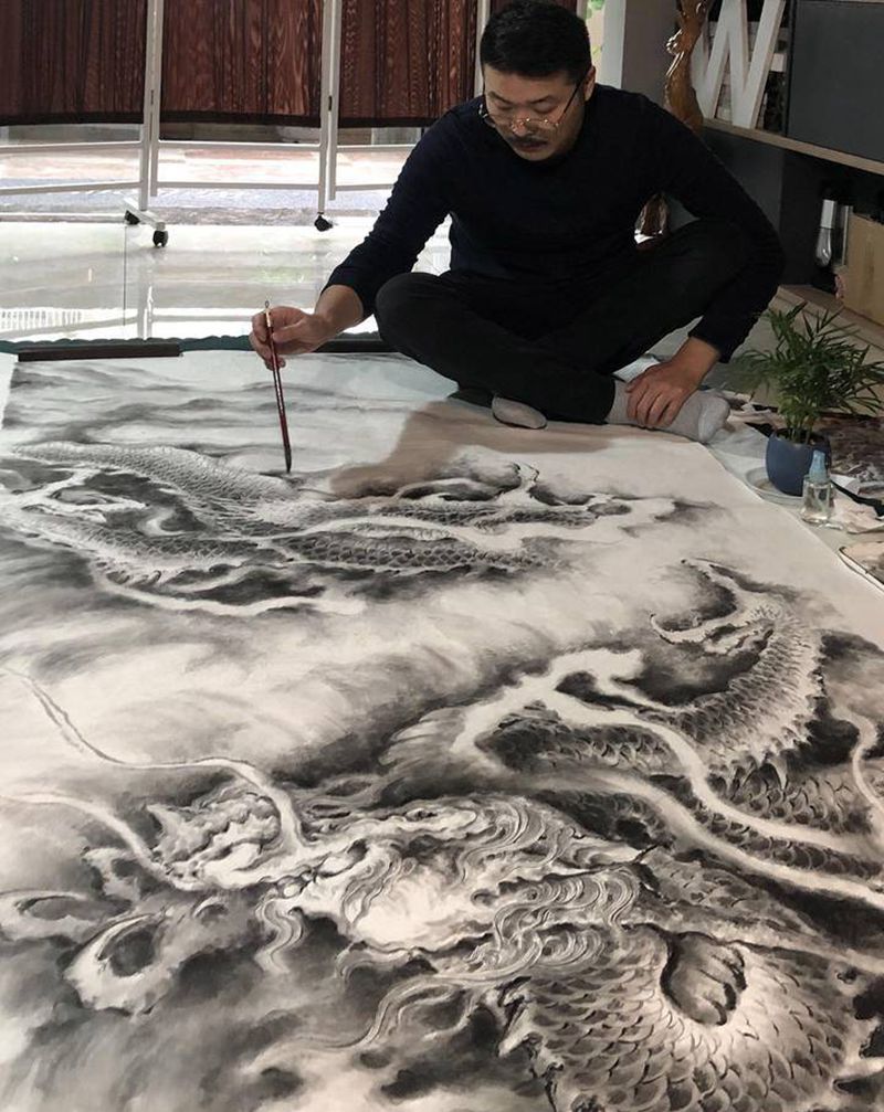 龍纹身图片_新传统纹身图案